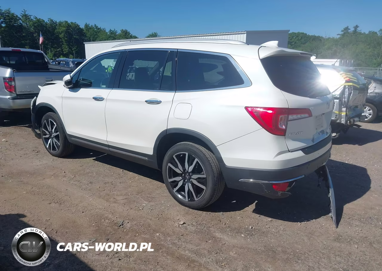 2019 Honda Pilot Elite VIN:5FNYF6H08KB029579 - 3