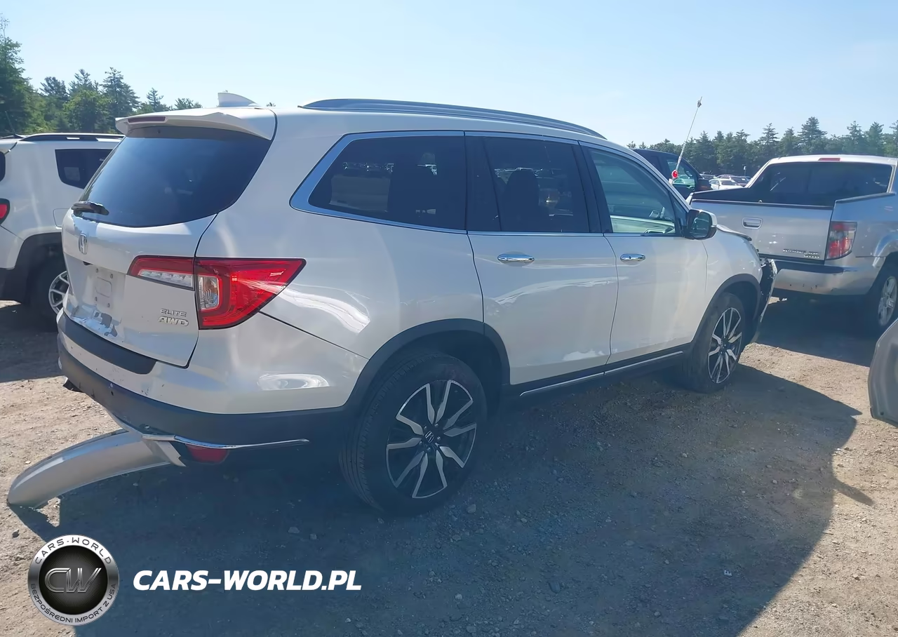 2019 Honda Pilot Elite VIN:5FNYF6H08KB029579 - 4