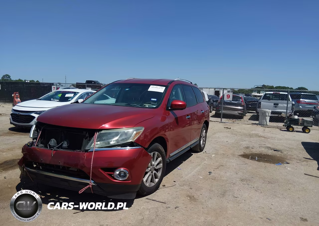 2015 Nissan Pathfinder Platinum-S-Sl-Sv VIN:5N1AR2MN7FC702881 - 2