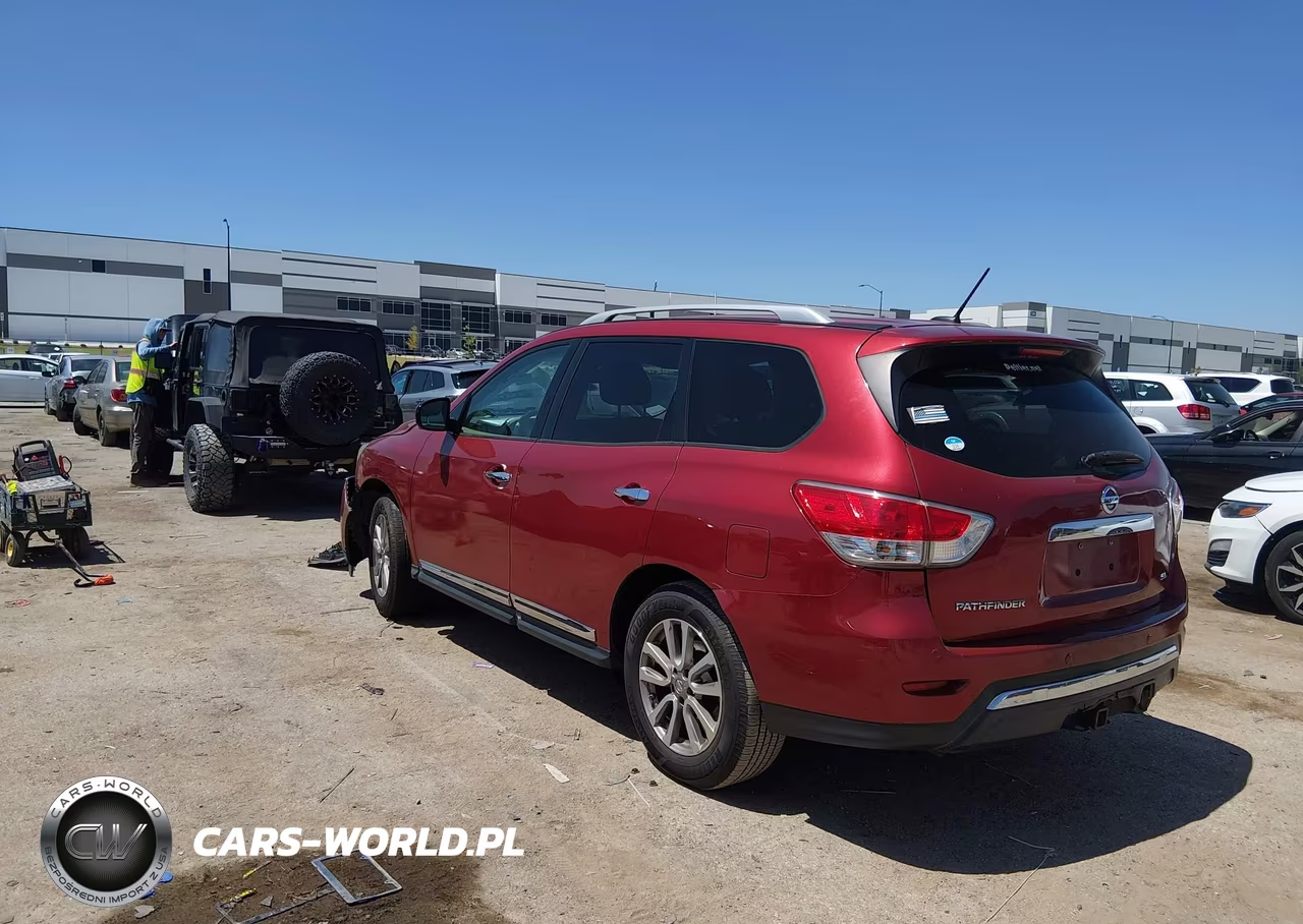 2015 Nissan Pathfinder Platinum-S-Sl-Sv VIN:5N1AR2MN7FC702881 - 3