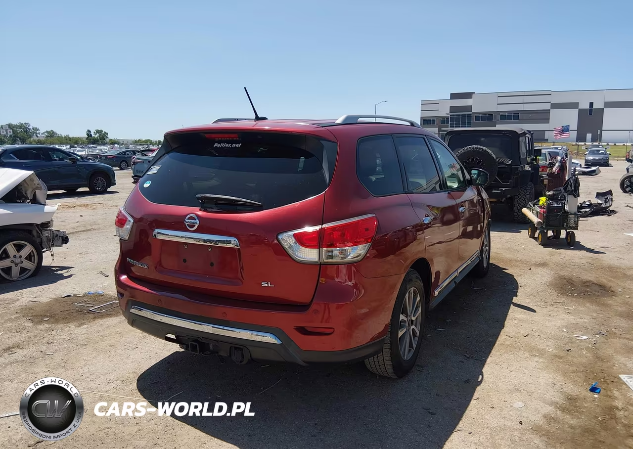 2015 Nissan Pathfinder Platinum-S-Sl-Sv VIN:5N1AR2MN7FC702881 - 4