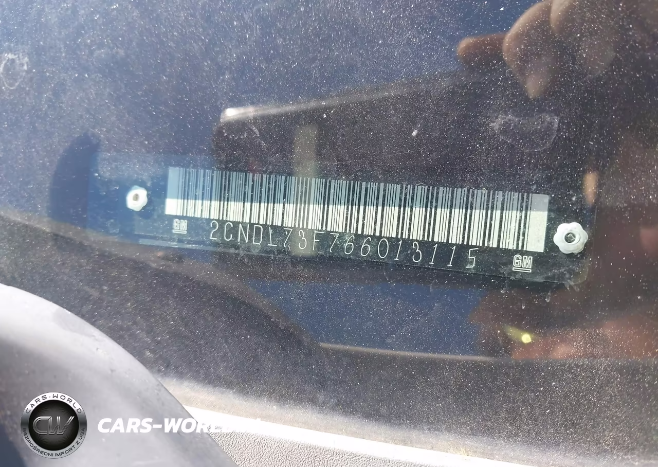 2006 Chevrolet Equinox Lt VIN:2CNDL73F766013115 - 9