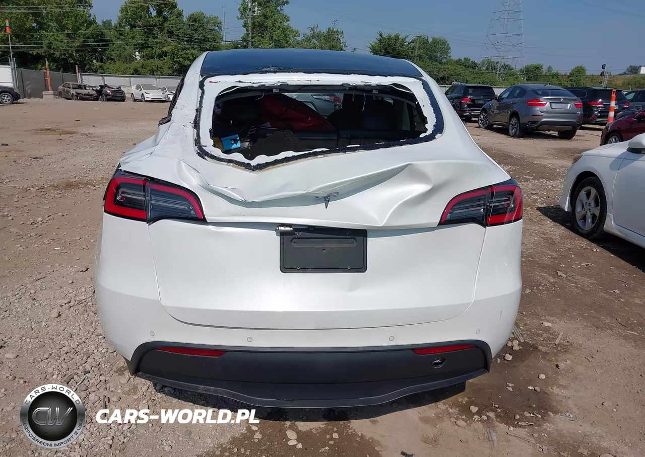 2021 Tesla Model Y Standard Range Rear-Wheel Drive VIN:5YJYGDED2MF105910 - 17