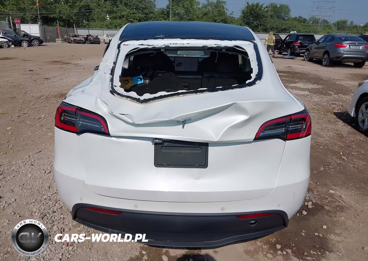 2021 Tesla Model Y Standard Range Rear-Wheel Drive VIN:5YJYGDED2MF105910 - 6