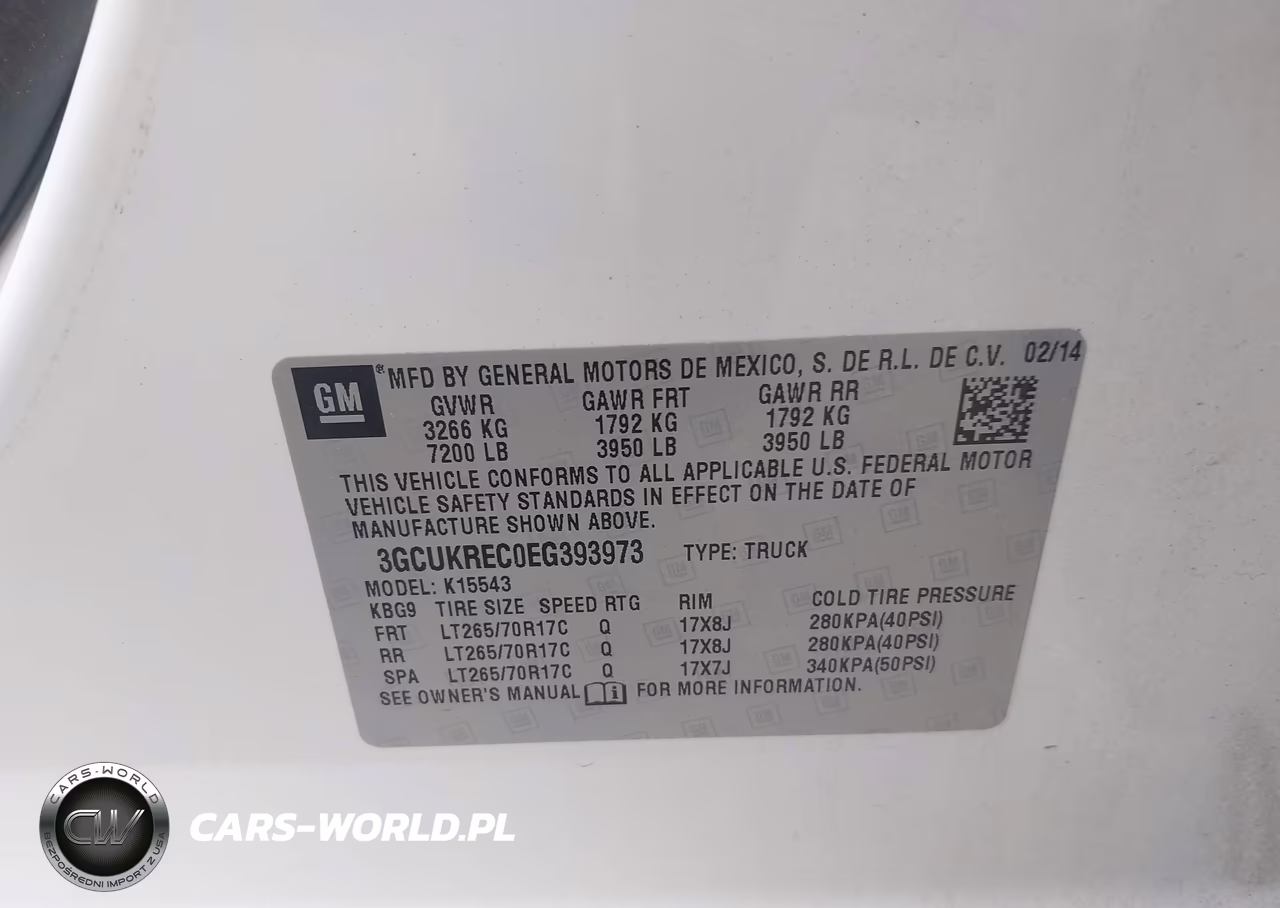 2014 Chevrolet Silverado 1500 Lt VIN:3GCUKREC0EG393973 - 9