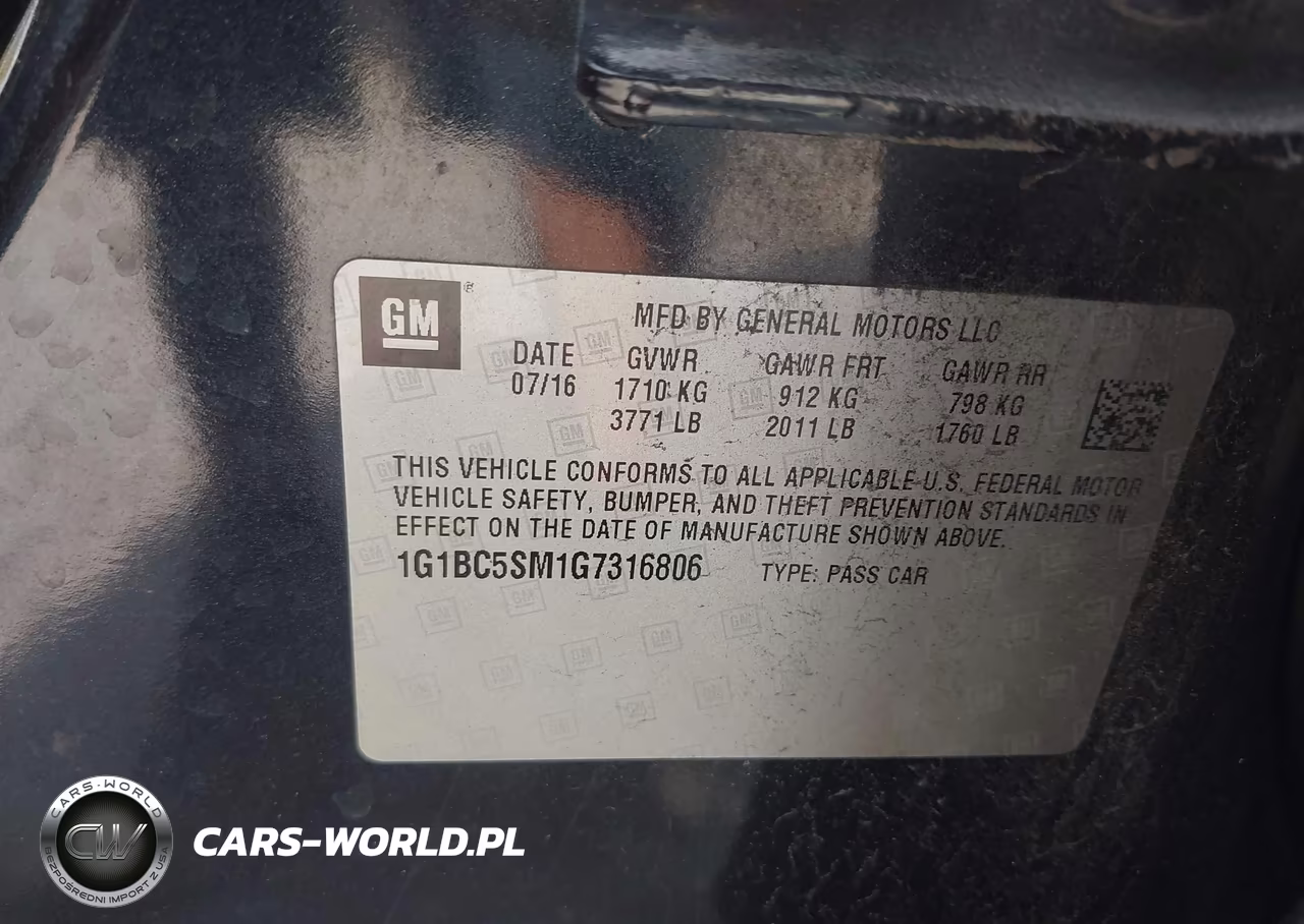2016 Chevrolet Cruze Ls Auto VIN:1G1BC5SM1G7316806 - 9