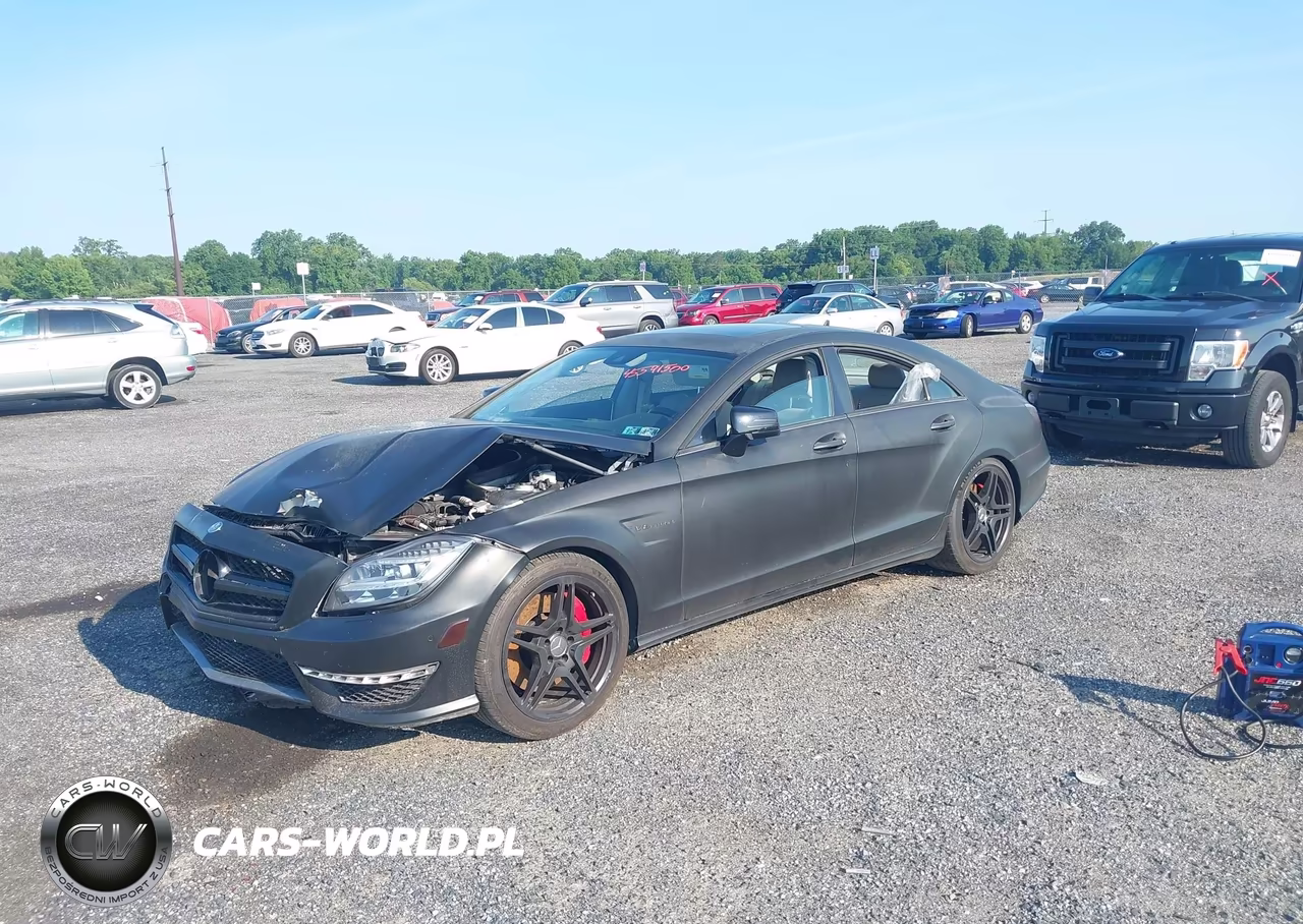 2012 Mercedes-Benz Cls 63 Amg VIN:WDDLJ7EB3CA014167 - 2