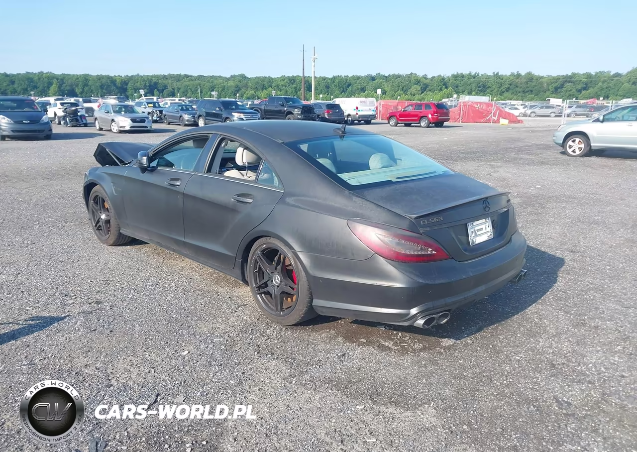 2012 Mercedes-Benz Cls 63 Amg VIN:WDDLJ7EB3CA014167 - 3