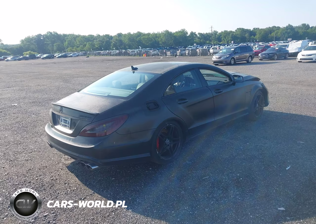2012 Mercedes-Benz Cls 63 Amg VIN:WDDLJ7EB3CA014167 - 4