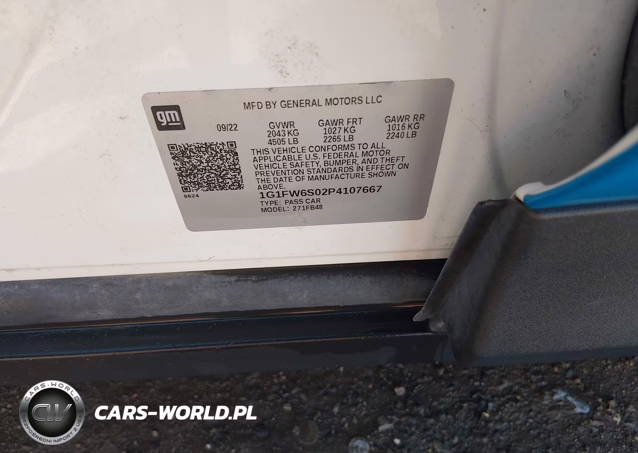 2023 Chevrolet Bolt Ev Fwd 1Lt VIN:1G1FW6S02P4107667 - 9