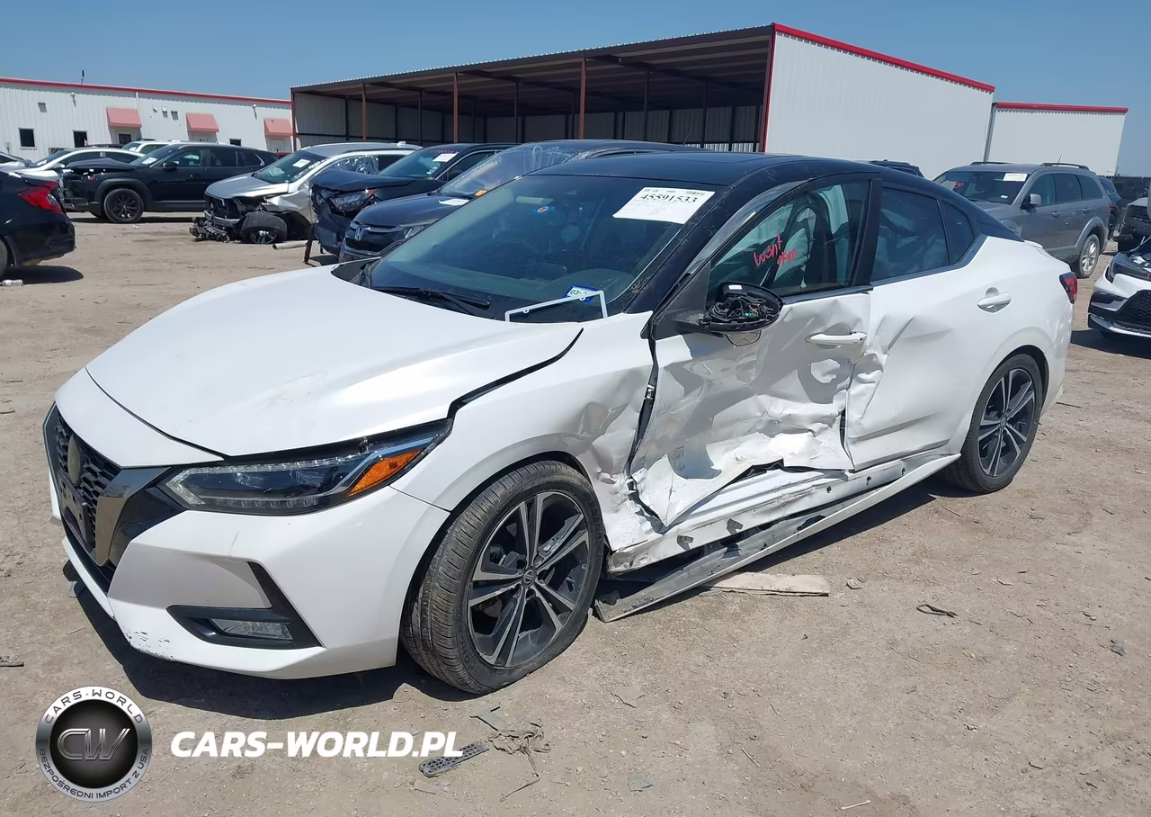 2021 Nissan Sentra Sr Xtronic Cvt VIN:3N1AB8DV8MY331961 - 2