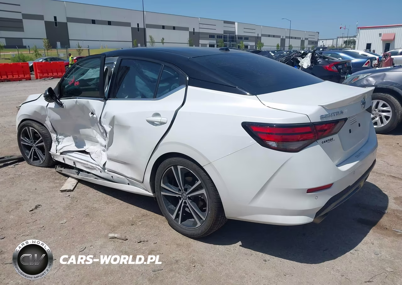 2021 Nissan Sentra Sr Xtronic Cvt VIN:3N1AB8DV8MY331961 - 3