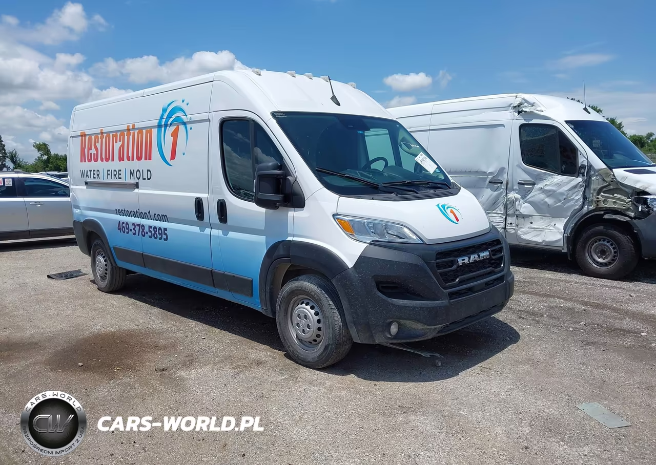 2024 Ram Promaster 2500 Tradesman High Roof 159 Wb W-Pass Seat – zdjęcie 1 z 15