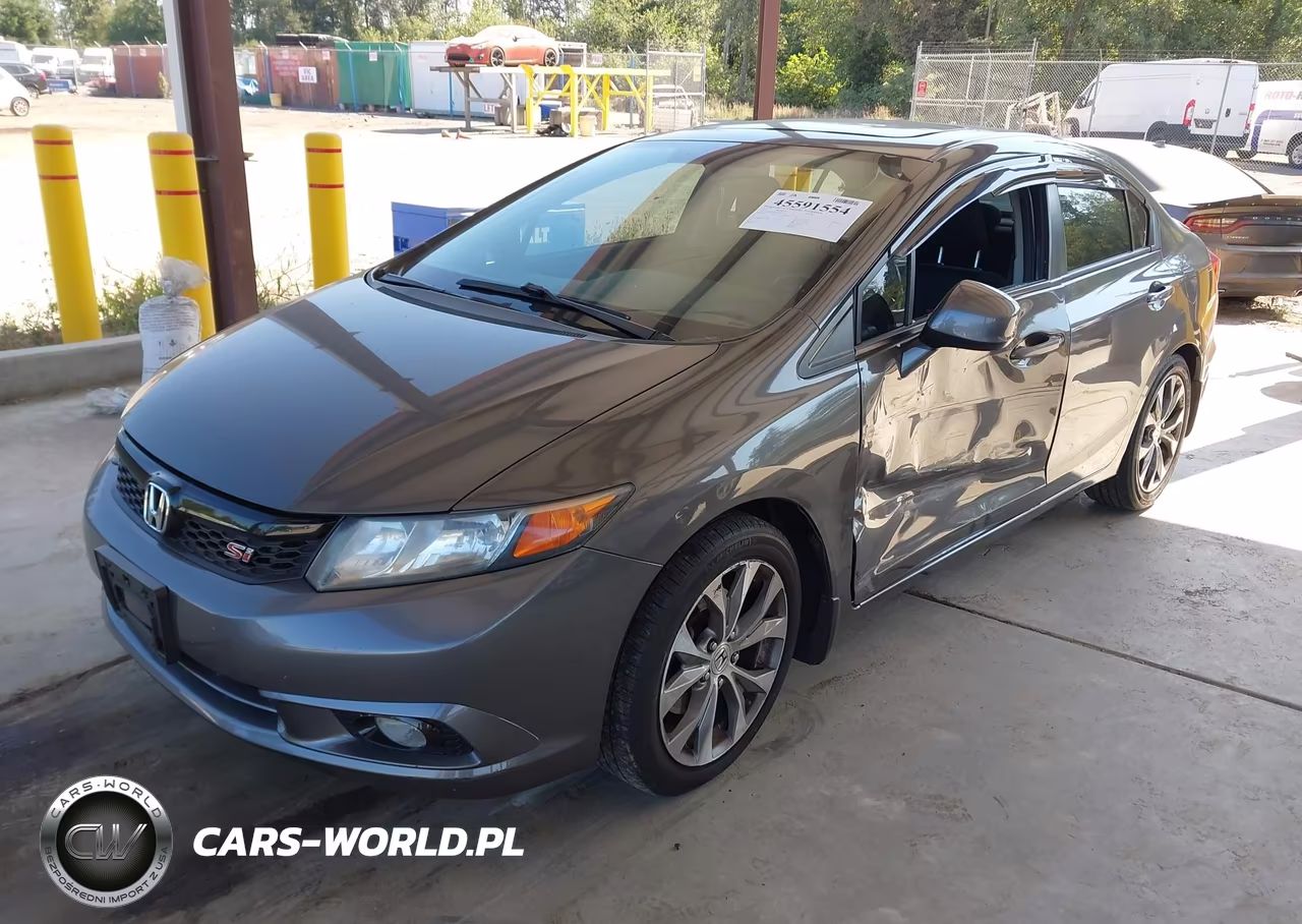 2012 Honda Civic Si VIN:2HGFB6E52CH705363 - 2