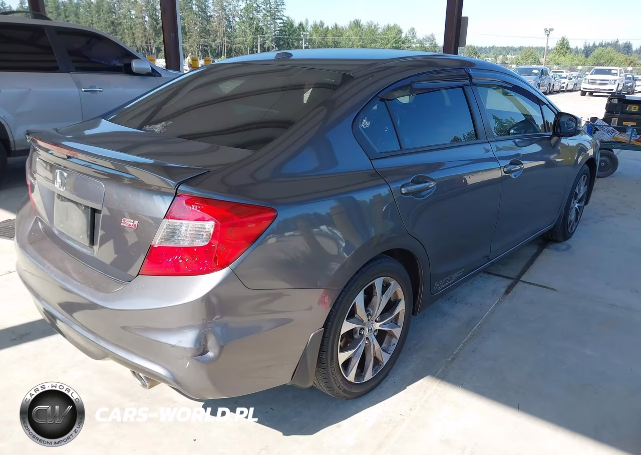 2012 Honda Civic Si VIN:2HGFB6E52CH705363 - 4