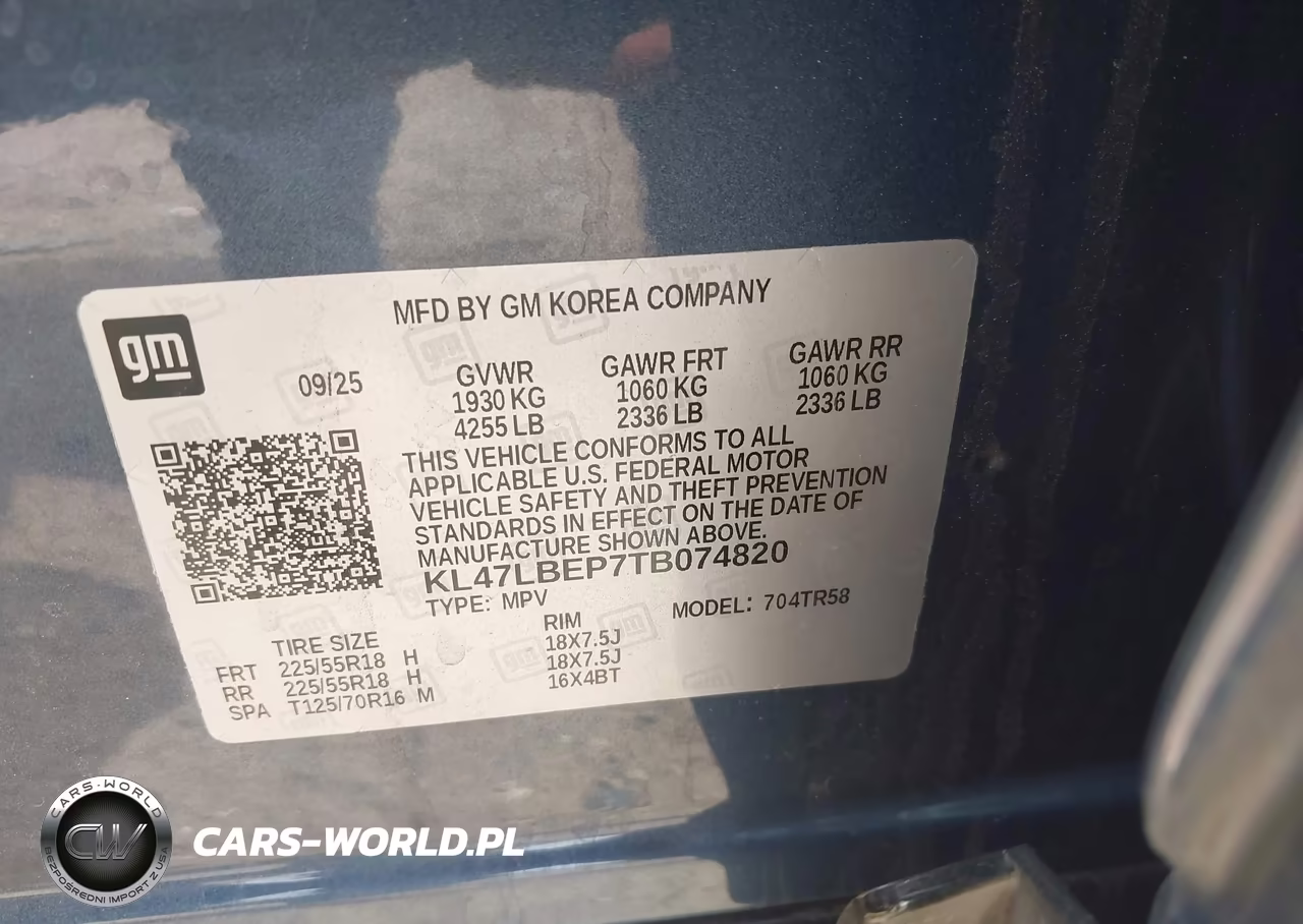 2026 Buick Envista Sport Touring Fwd VIN:KL47LBEP7TB074820 - 9