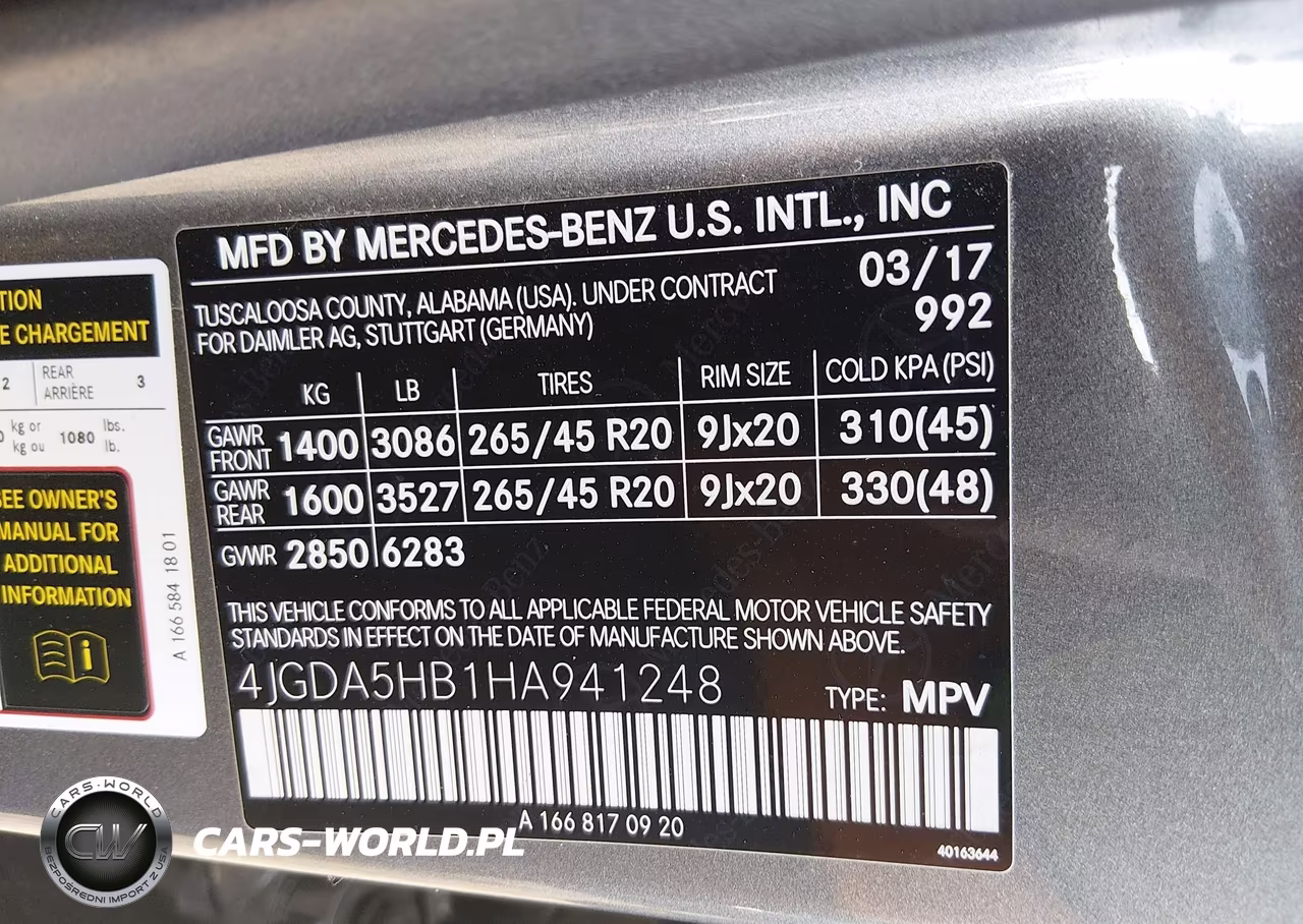 2017 Mercedes-Benz Gle 350 4Matic VIN:4JGDA5HB1HA941248 - 9