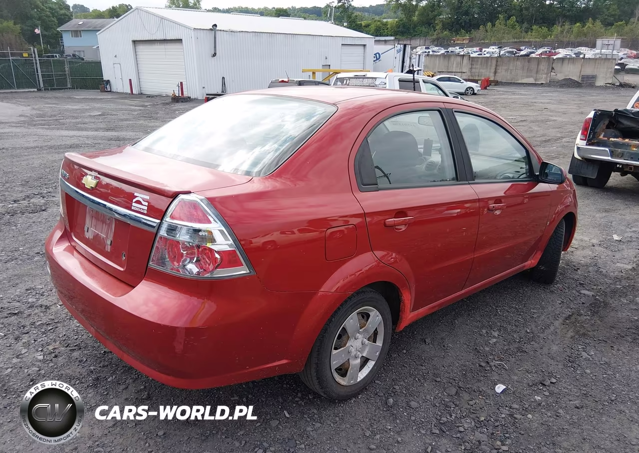 2009 Chevrolet Aveo Ls VIN:KL1TD56E29B632461 - 4