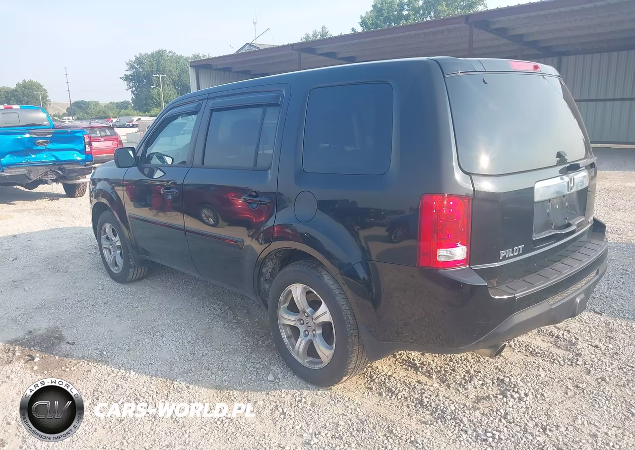 2013 Honda Pilot Ex-L VIN:5FNYF4H59DB021431 - 3