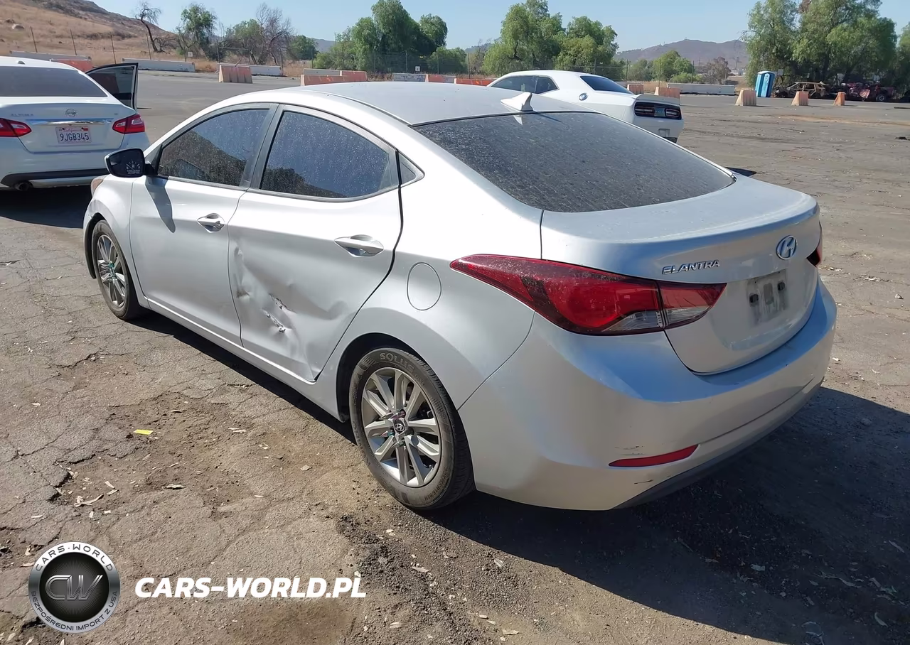 2014 Hyundai Elantra Se VIN:KMHDH4AE6EU172718 - 3
