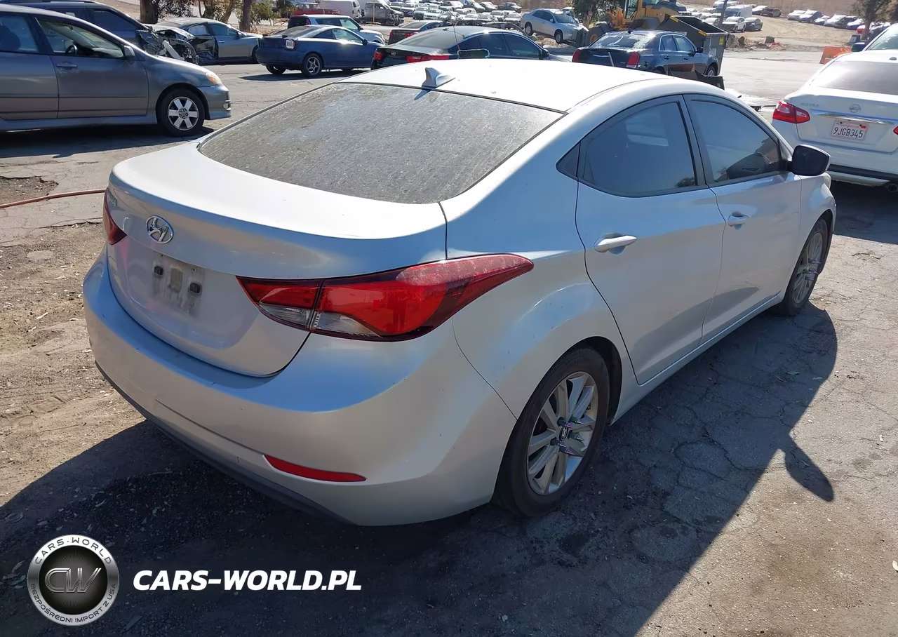 2014 Hyundai Elantra Se VIN:KMHDH4AE6EU172718 - 4