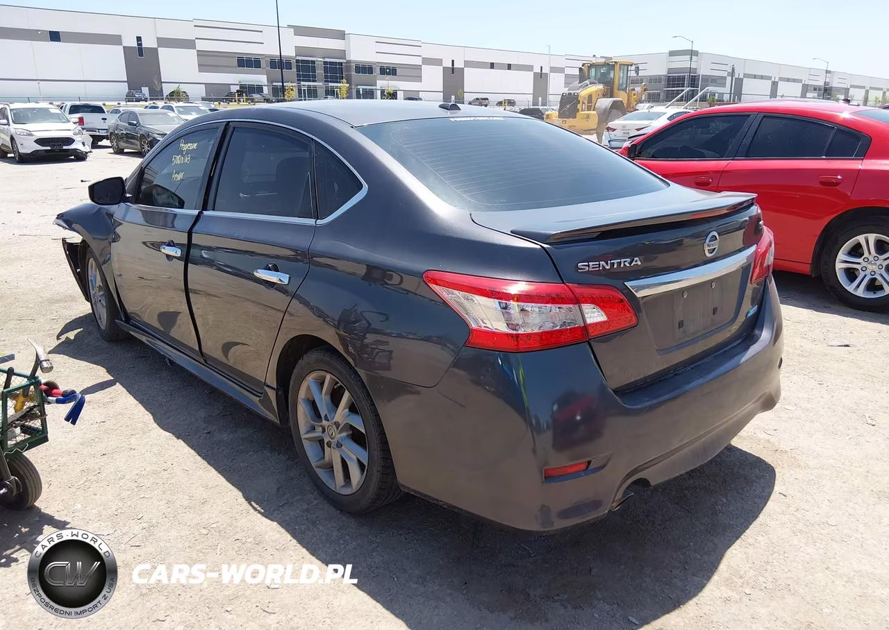 2013 Nissan Sentra Sr VIN:3N1AB7AP6DL778236 - 3