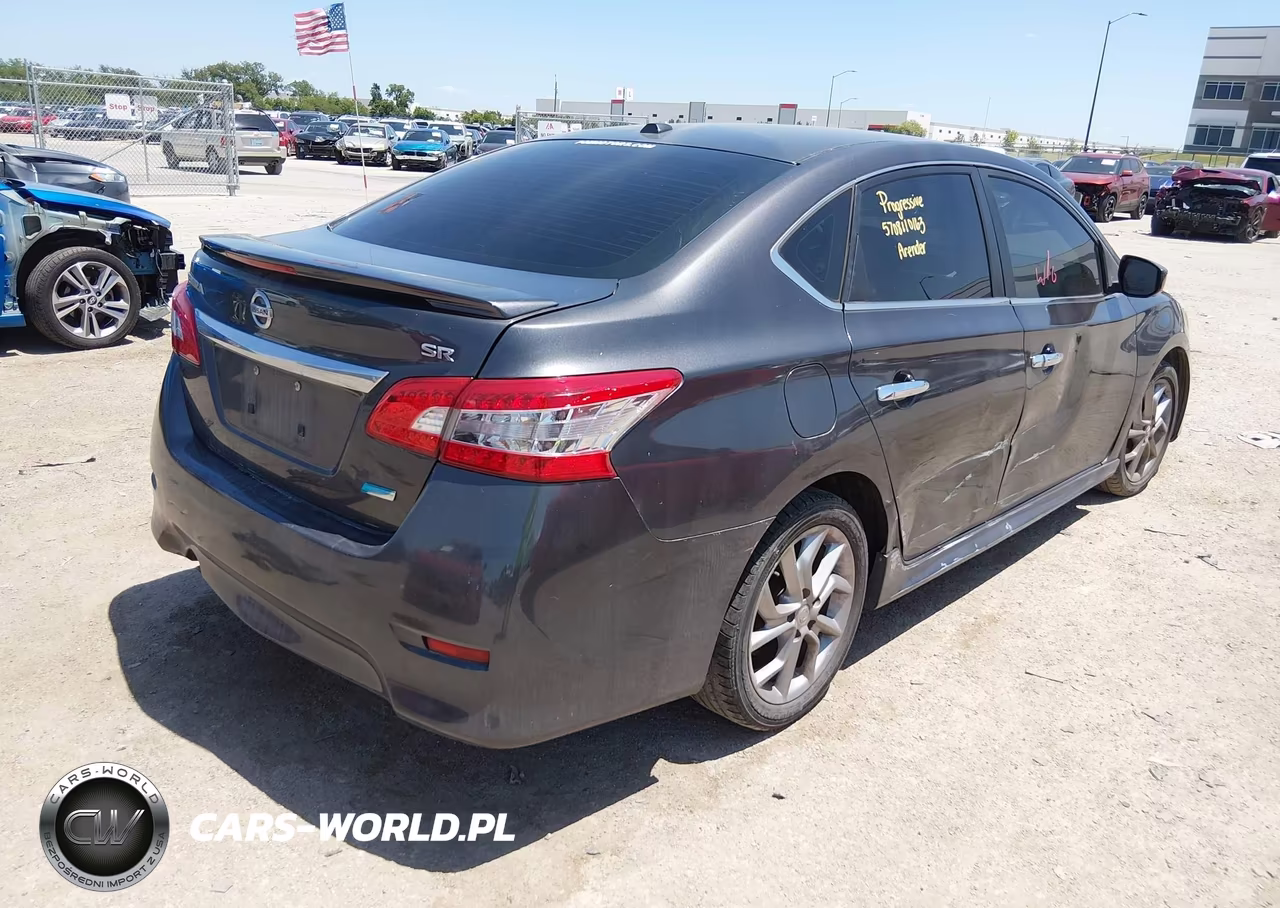2013 Nissan Sentra Sr VIN:3N1AB7AP6DL778236 - 4