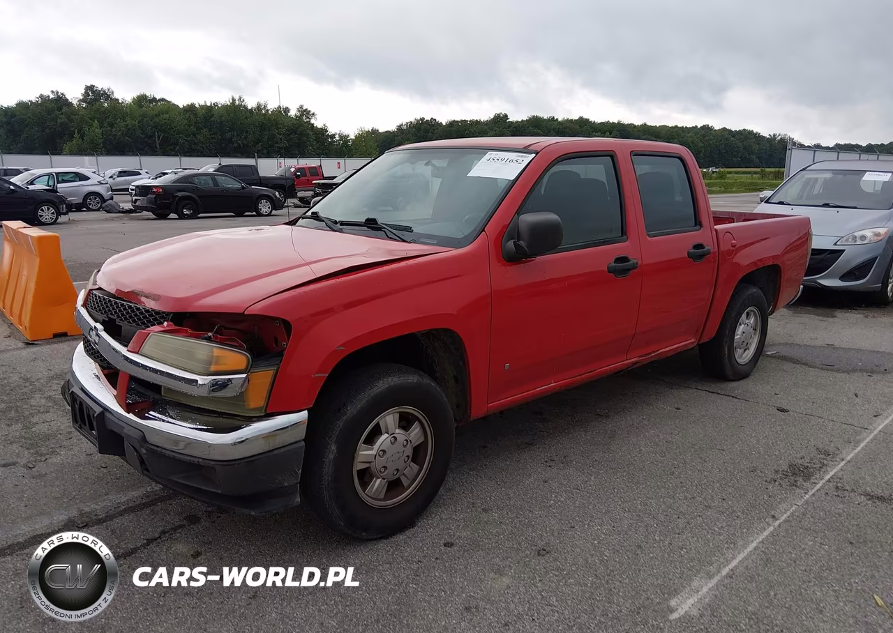 2007 Chevrolet Colorado Lt VIN:1GCCS139X78254706 - 2