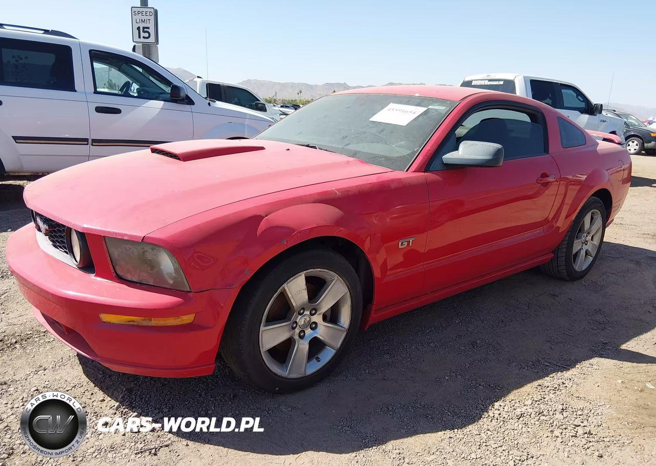 2007 Ford Mustang Gt Deluxe-Gt Premium VIN:1ZVFT82H075205430 - 2