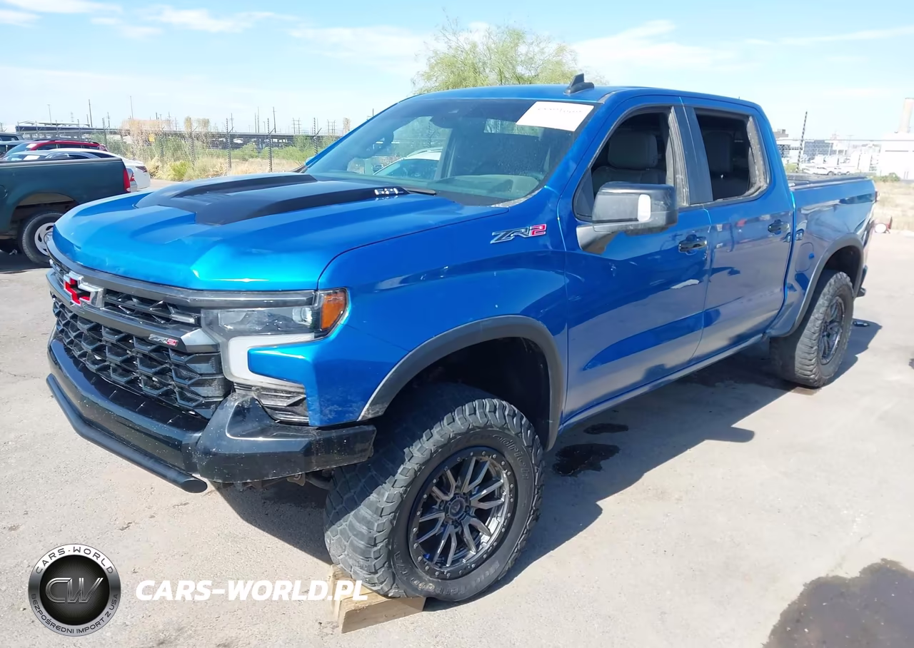 2022 Chevrolet Silverado 1500 4Wd Short Bed Zr2 VIN:3GCUDHEL4NG574305 - 2