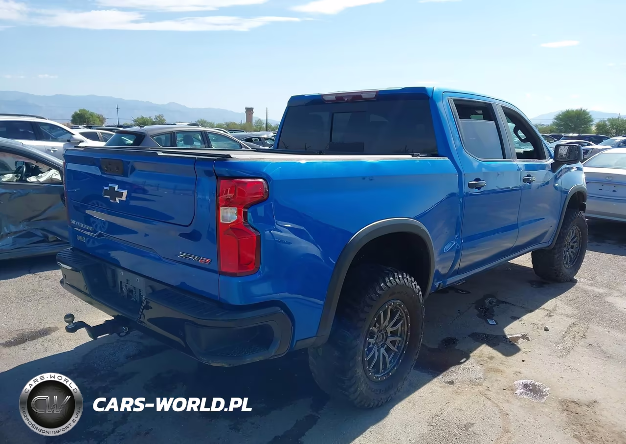 2022 Chevrolet Silverado 1500 4Wd Short Bed Zr2 VIN:3GCUDHEL4NG574305 - 4