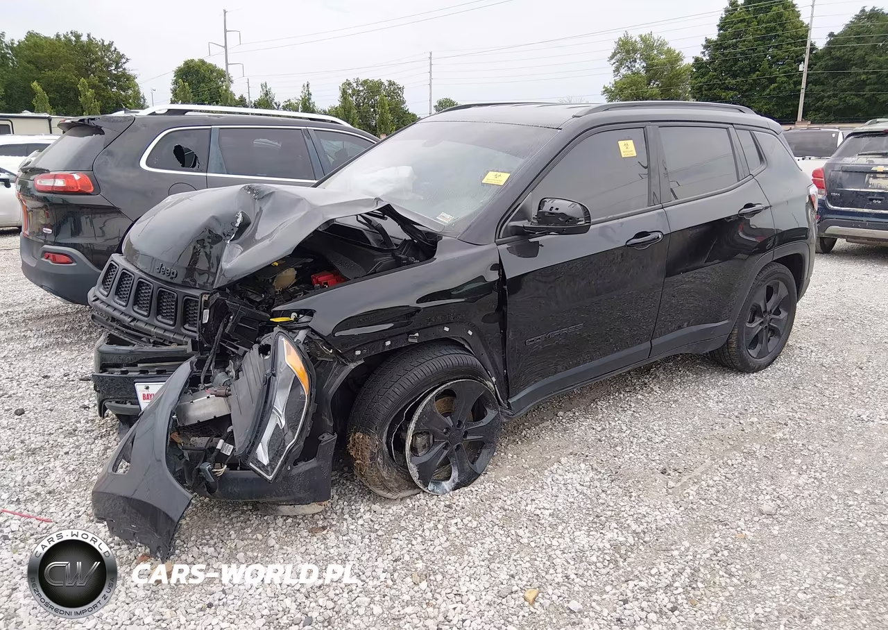 2021 Jeep Compass Altitude Fwd VIN:3C4NJCBB0MT581110 - 2