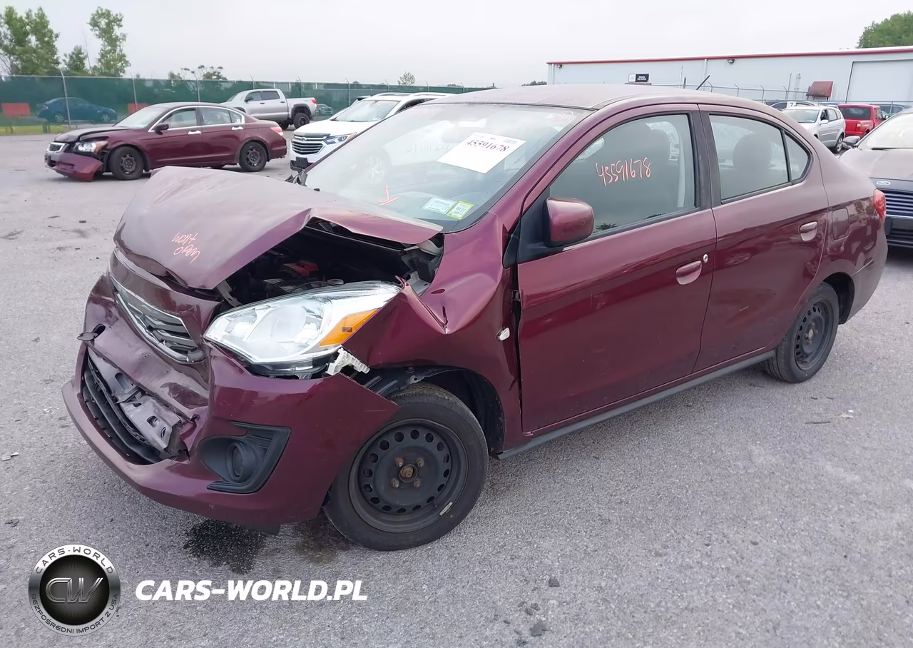 2019 Mitsubishi Mirage G4 Es VIN:ML32F3FJ0KHF14577 - 2
