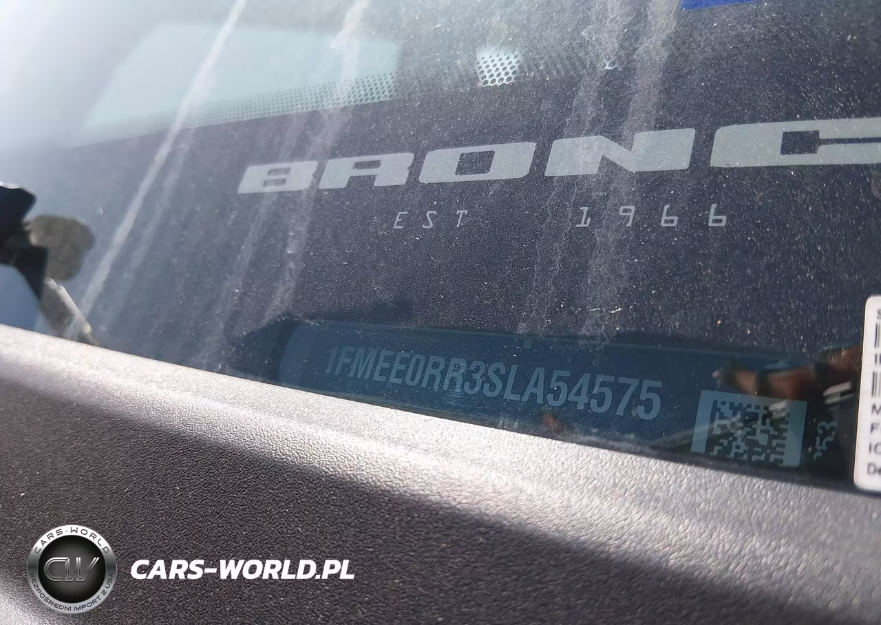 2025 Ford Bronco Raptor VIN:1FMEE0RR3SLA54575 - 9