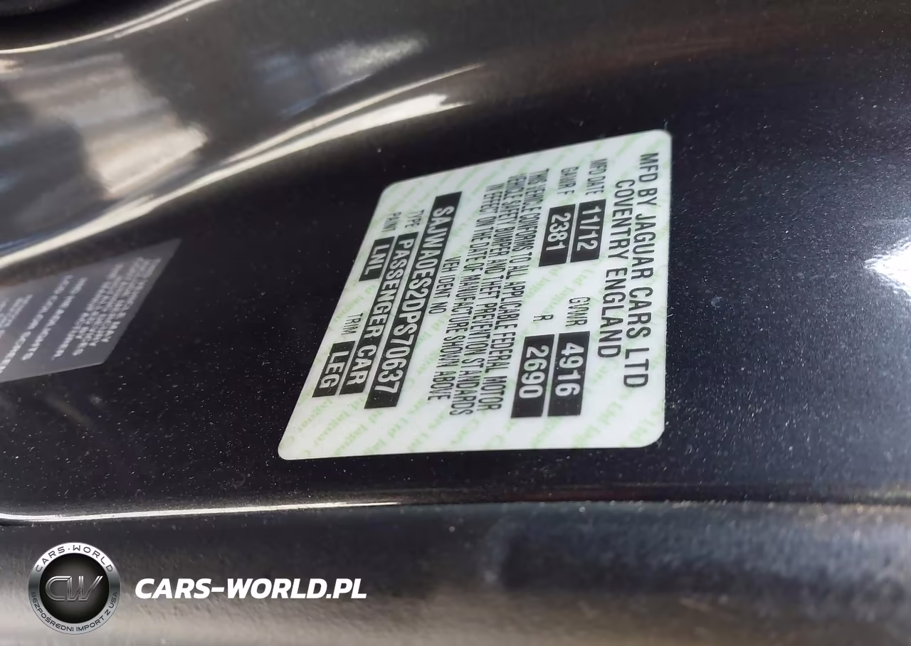 2013 Jaguar Xf I4 T VIN:SAJWA0ES2DPS70637 - 9