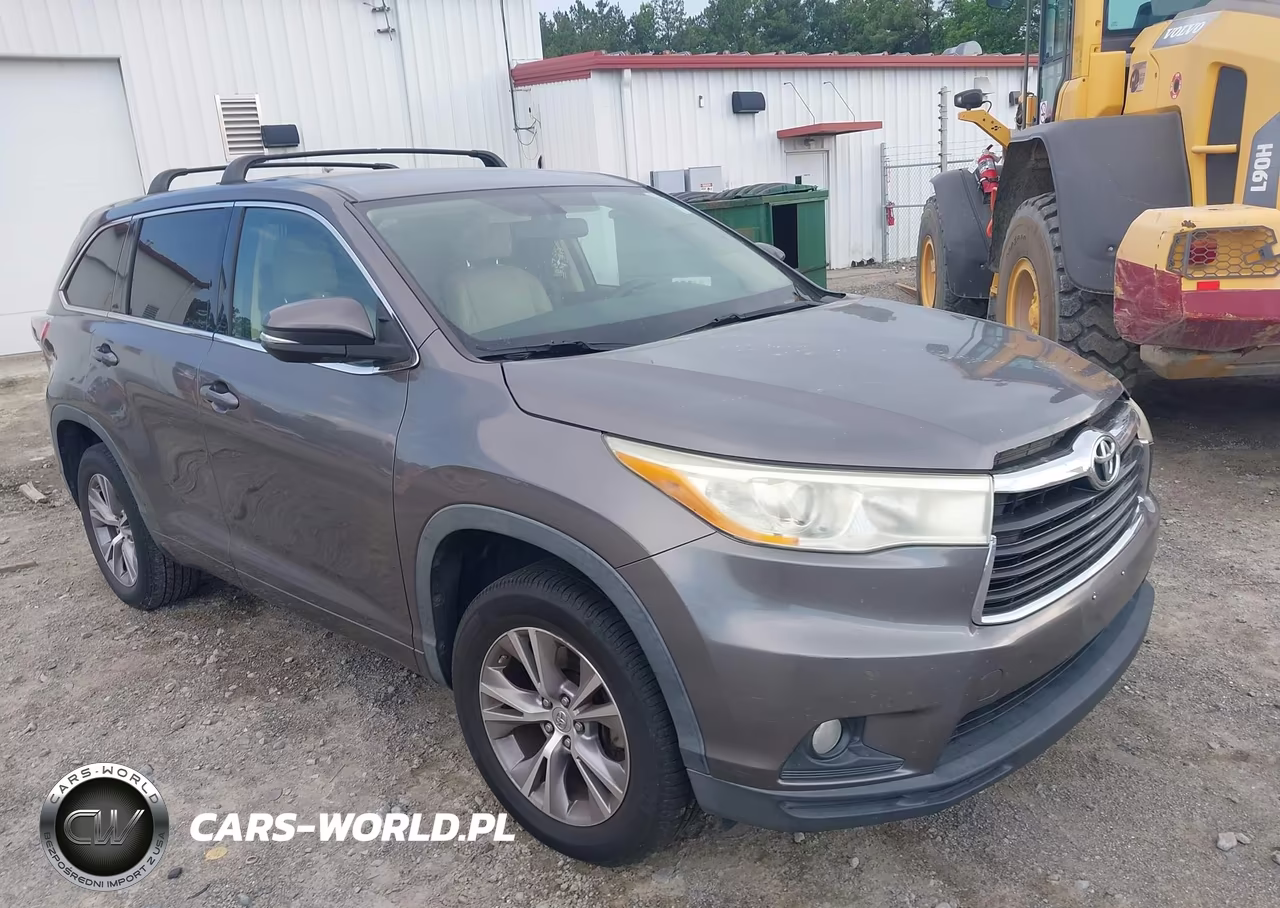 2014 Toyota Highlander Le Plus V6 VIN:5TDZKRFH5ES015309 - 1