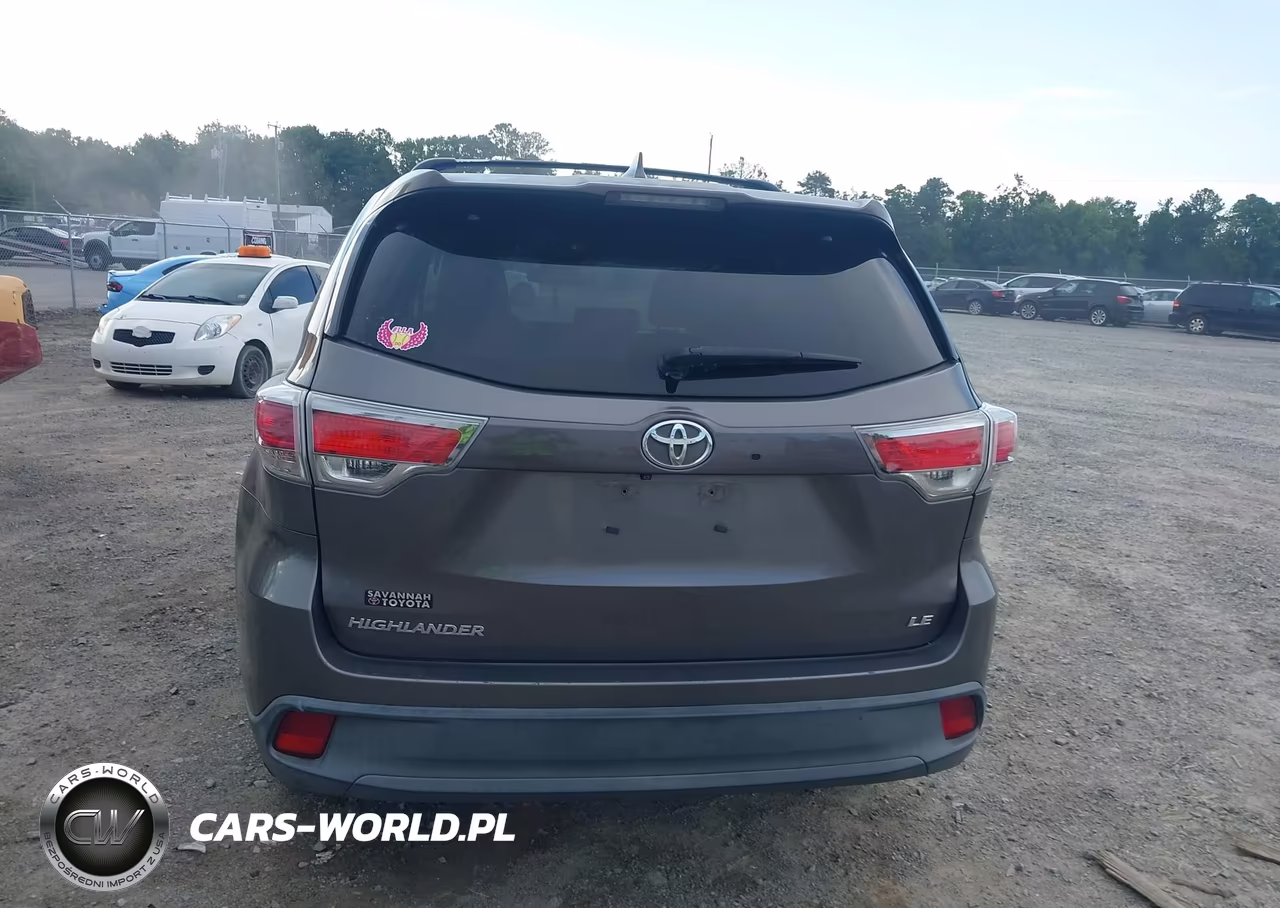 2014 Toyota Highlander Le Plus V6 VIN:5TDZKRFH5ES015309 - 16