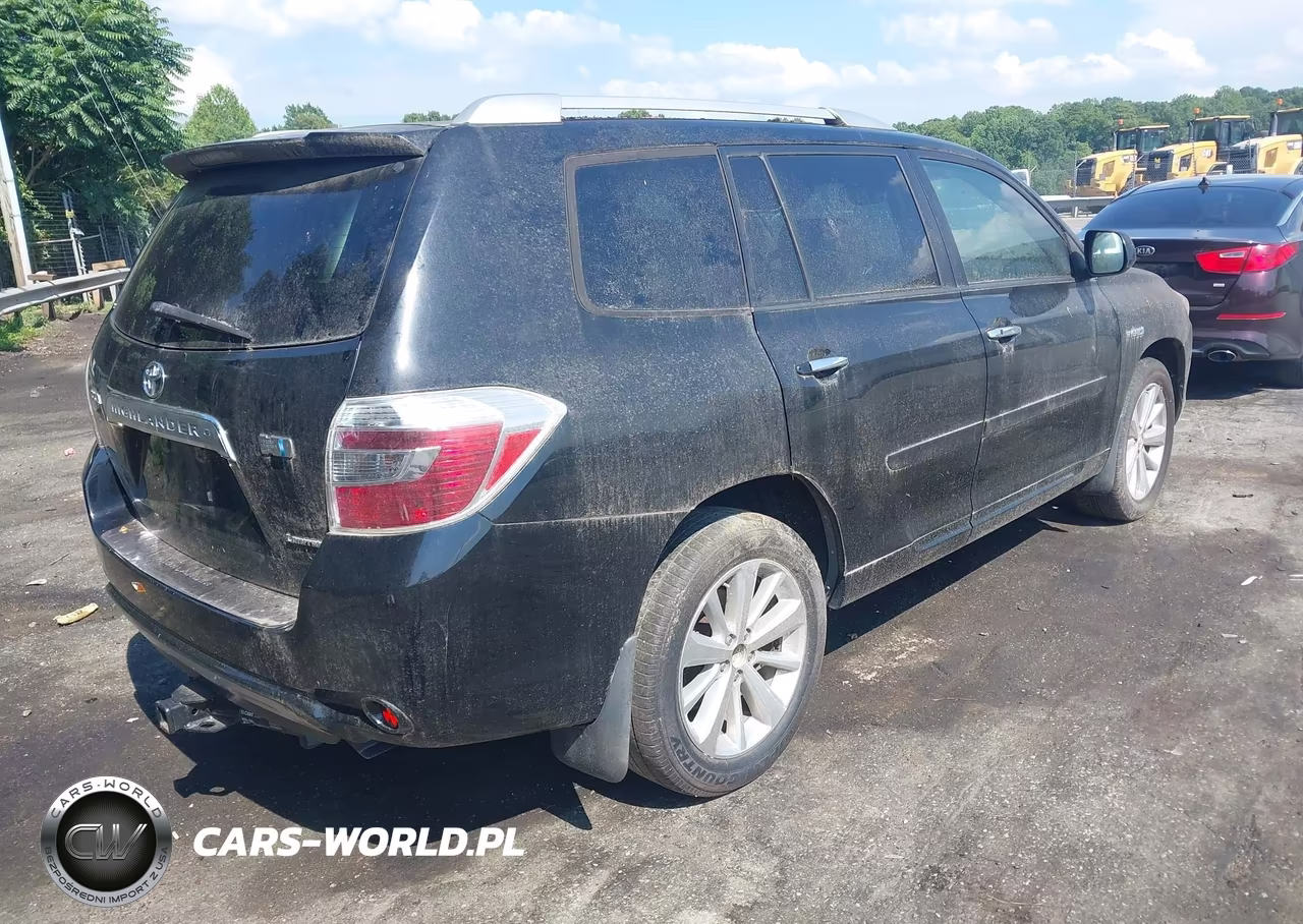 2008 Toyota Highlander Hybrid Limited VIN:JTEEW44A082025684 - 4
