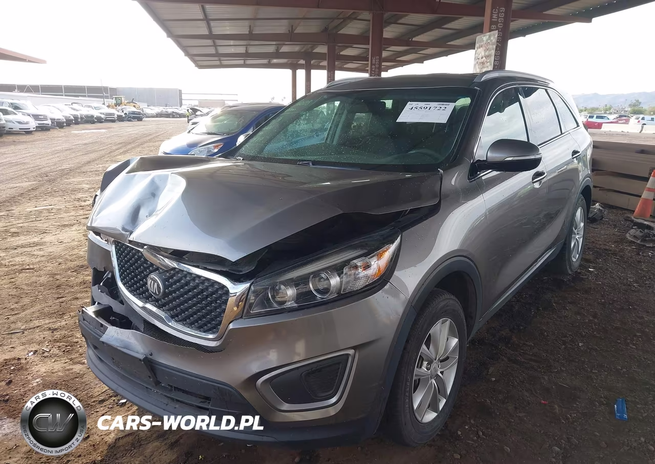 2016 Kia Sorento 2.4L Lx VIN:5XYPG4A34GG087240 - 2
