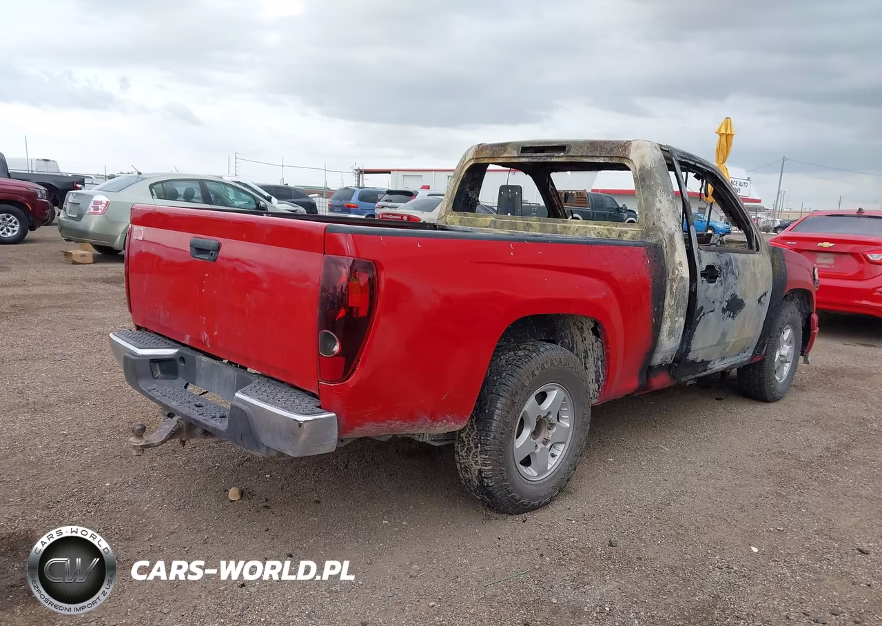 2007 Chevrolet Colorado Work Truck VIN:1GCCS14E578142858 - 4