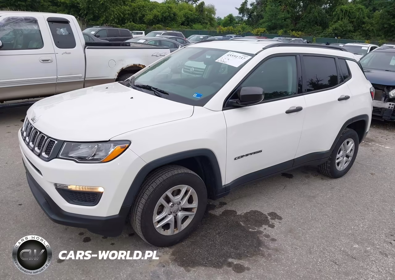 2018 Jeep Compass Sport 4X4 VIN:3C4NJDAB8JT281656 - 2