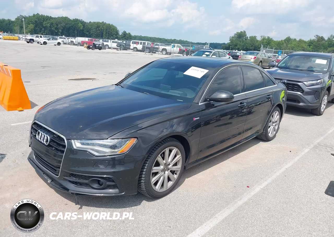 2012 Audi A6 3.0T Prestige VIN:WAUJGAFC2CN176365 - 2