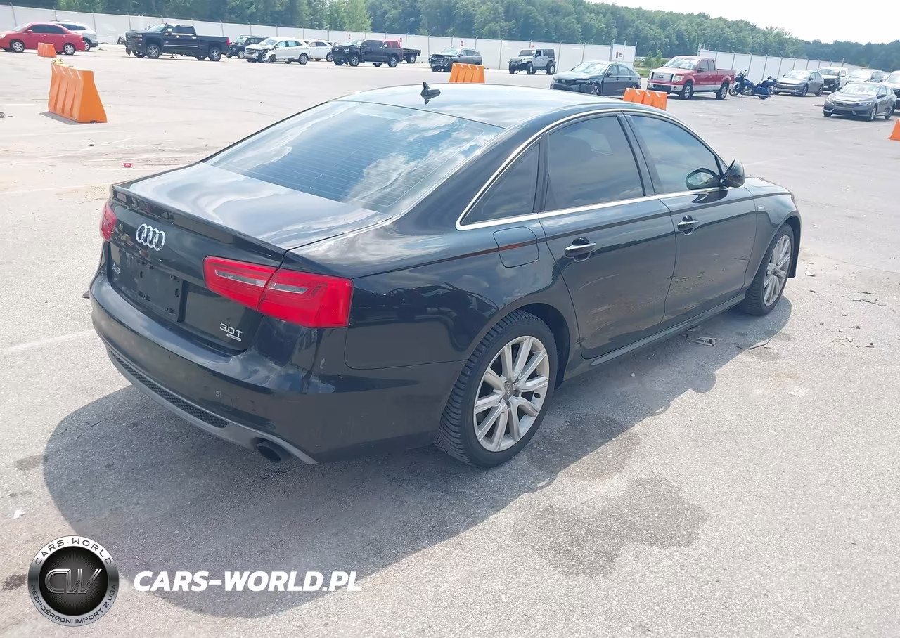 2012 Audi A6 3.0T Prestige VIN:WAUJGAFC2CN176365 - 4