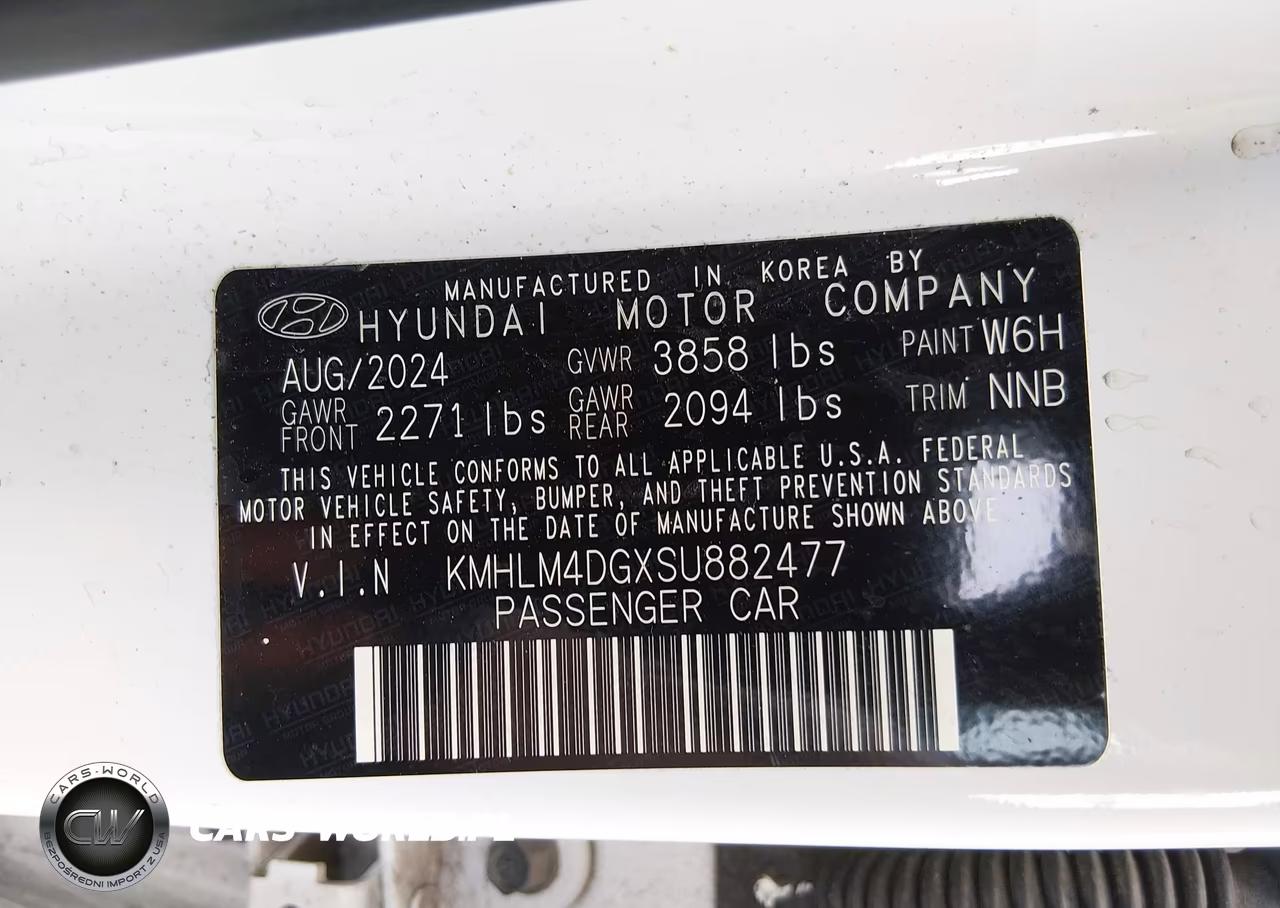 2025 Hyundai Elantra Sel Sport VIN:KMHLM4DGXSU882477 - 9