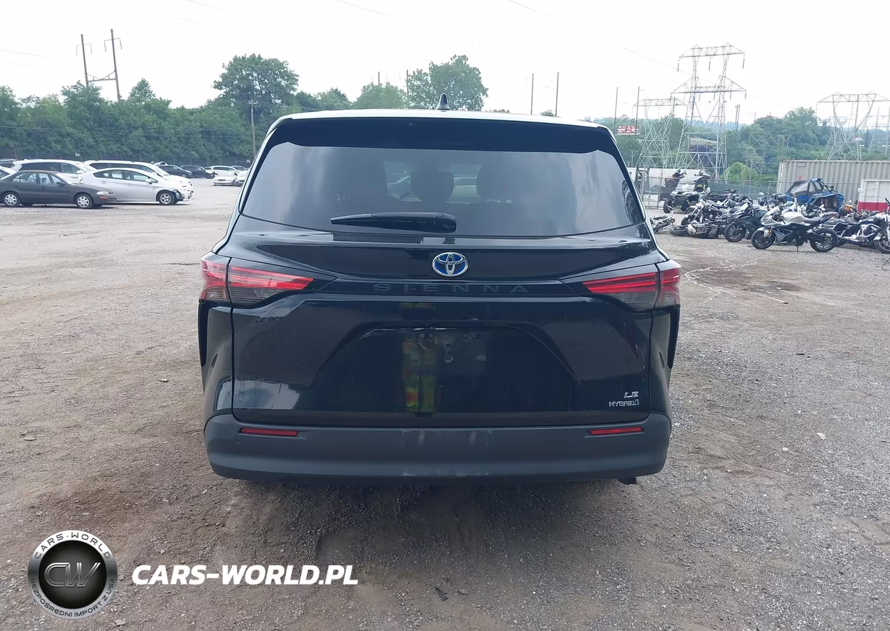 2022 Toyota Sienna Le VIN:5TDKRKEC9NS131767 - 16