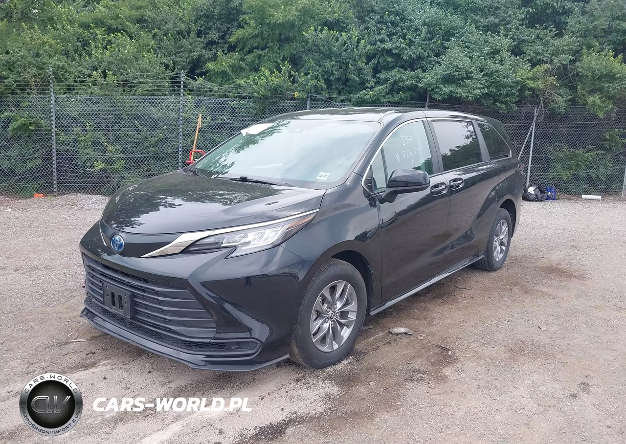 2022 Toyota Sienna Le VIN:5TDKRKEC9NS131767 - 2