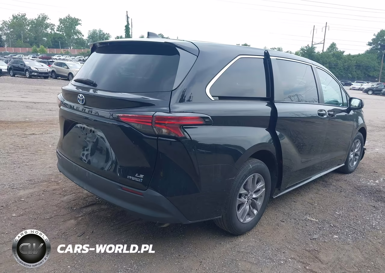 2022 Toyota Sienna Le VIN:5TDKRKEC9NS131767 - 4