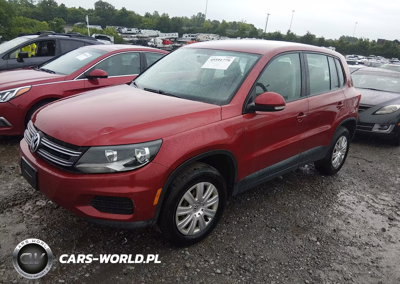 2014 Volkswagen Tiguan S VIN:WVGCV3AX7EW086838 - 2
