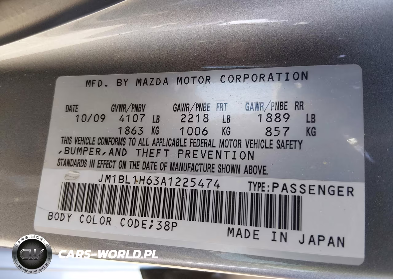 2010 Mazda Mazda3 S Grand Touring VIN:JM1BL1H63A1225474 - 9