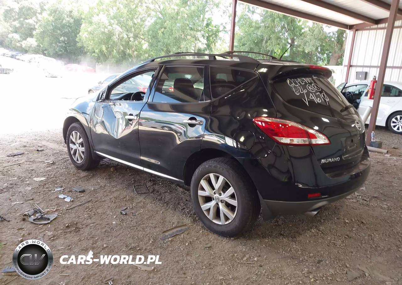 2014 Nissan Murano Sl VIN:JN8AZ1MU6EW404670 - 3